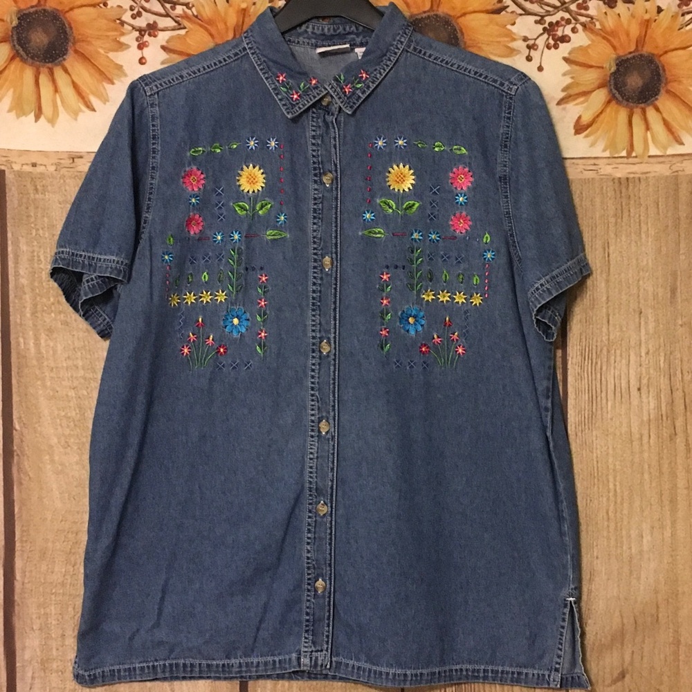 Bobbie Brooks Denim Shirt